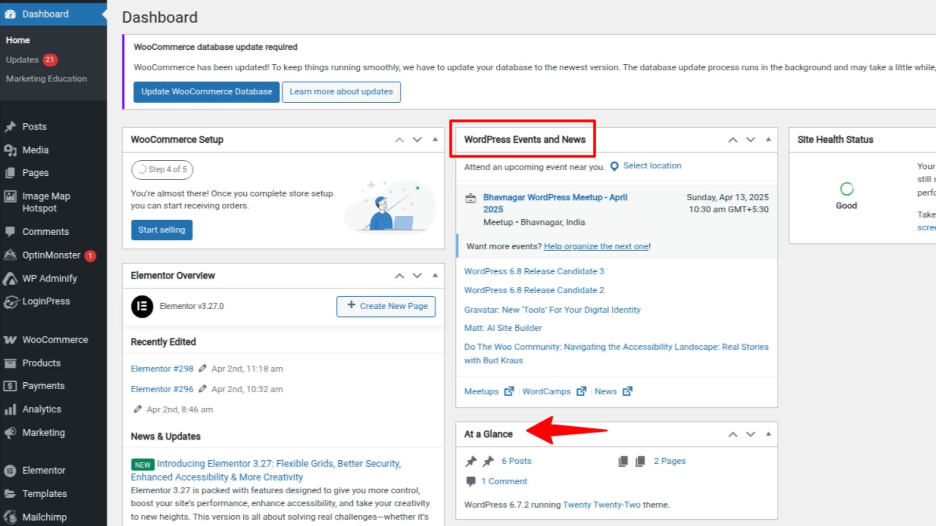 Web corporativa en WordPress