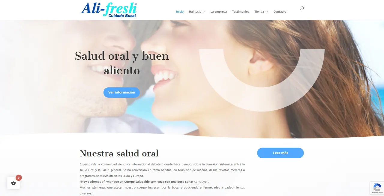 Vista del proyecto Ali Fresh