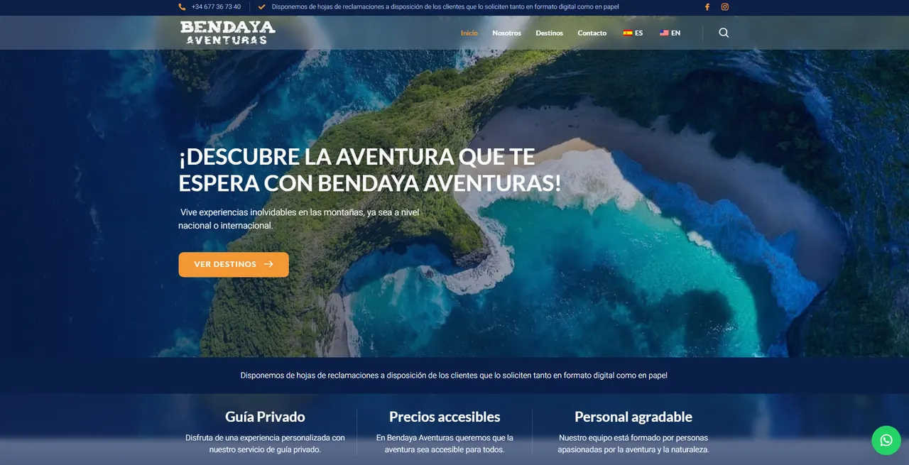 Proyecto Bendayaaventuras