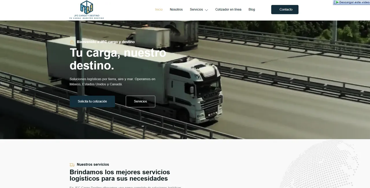 Proyecto Jfccargodestino