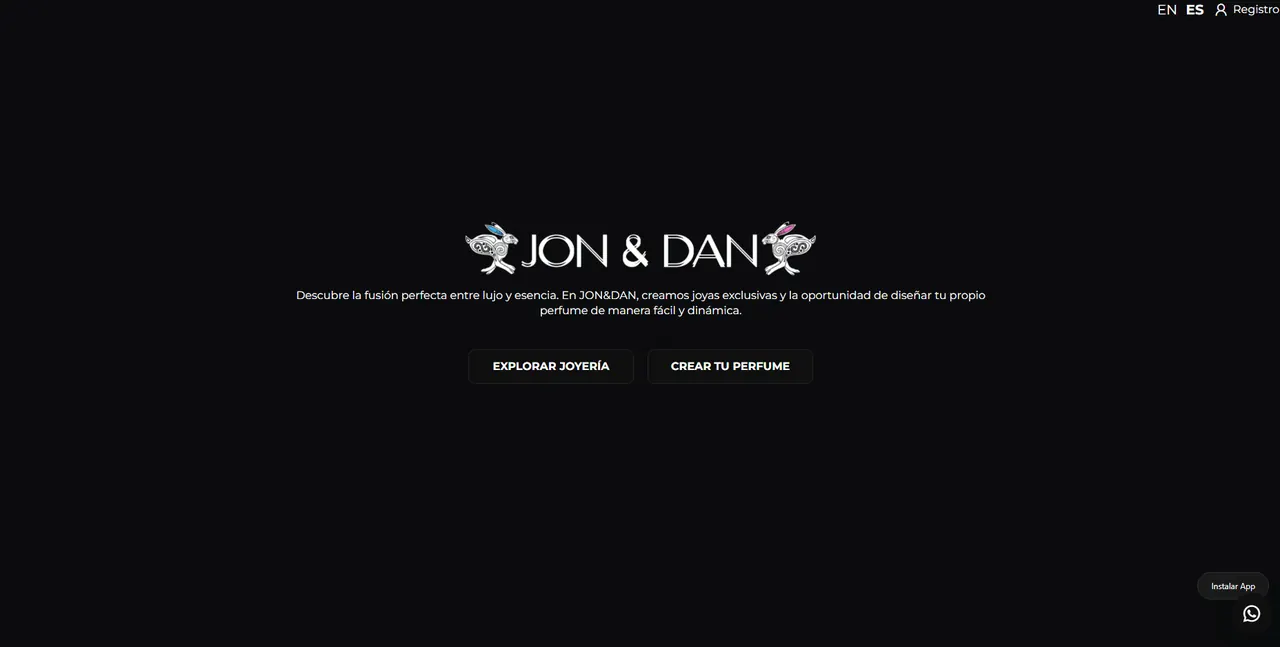 Vista del proyecto Jonanddan