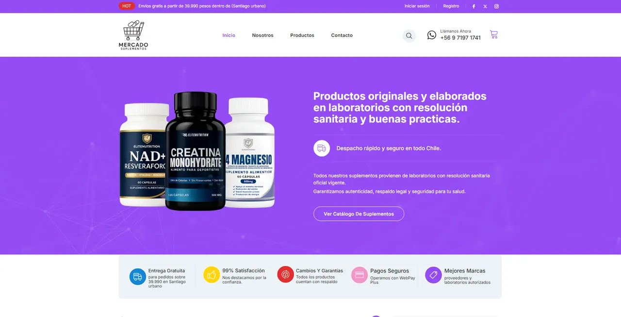 Proyecto Mercadosuplementos