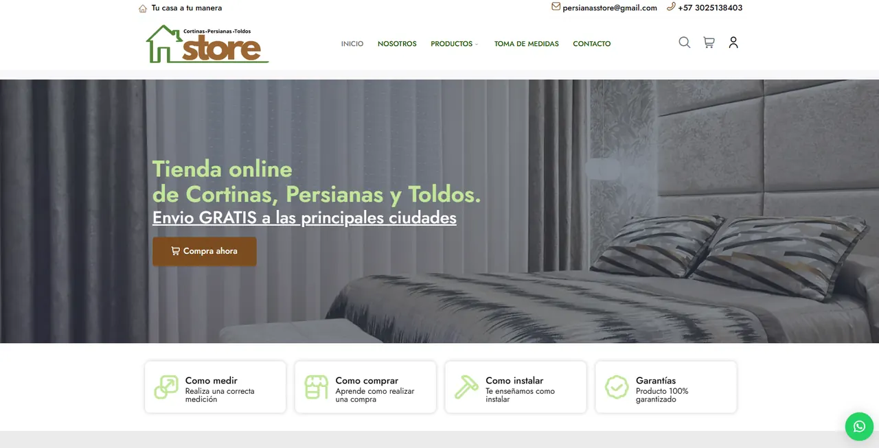 Proyecto Persianasstore