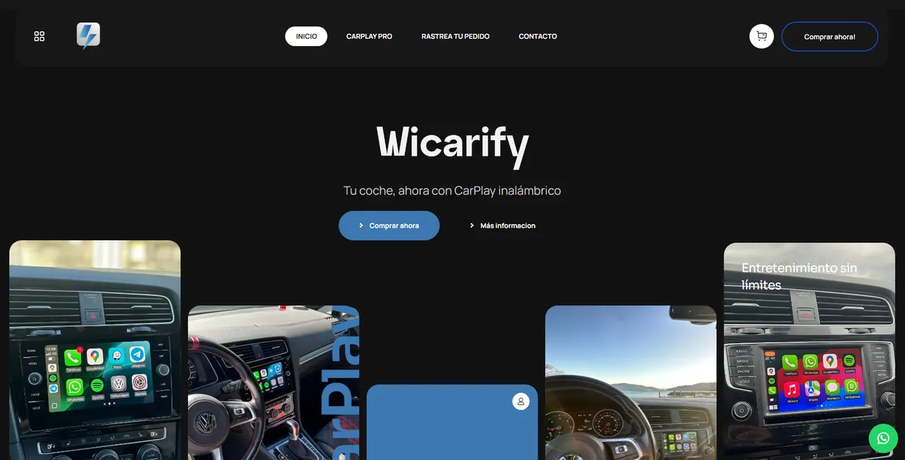 Vista del proyecto Wicarify