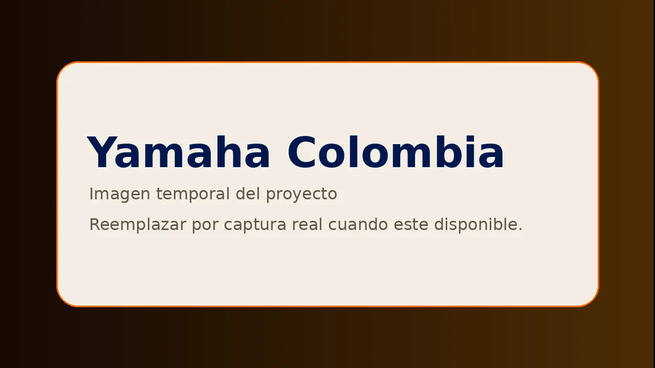 Proyecto Yamaha Colombia